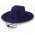 Poly Viscose Slouch Hat - Navy