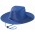 Poly Viscose Slouch Hat - Royal
