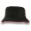 Bucket Hat - Black,Red