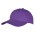 Heavy Brushed Cotton Cap - Purple