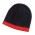 Skull Beanie - Black/Red