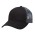 Lo-Pro Mesh Trucker Cap - Black,Charcoal