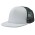 Flat Peak Trucker - Steel,Black