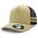 Striped Trucker - Khaki,Black,Khaki,Khaki