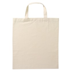 Calico Bag Short Handle - Colours