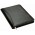 Leather Compendium with Calculator - Black