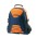 Kuza Backpack - Orange,Navy
