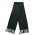 Acrylic Scarf with Tassels - Black