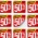 AD Labels 50 x 50mm - Clear