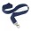 Custom Printed Lanyard - 20mm - Navy