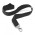 Custom Printed Lanyard - 20mm - Black.  Special PMS colours are available for a minimum of 500pcs