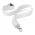 Custom Printed Lanyard - 20mm - White