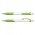 Jet Pen -  White Barrel - Bright Green