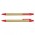 Kraft Pen - NATURAL/RED