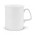 Chroma Bone China Coffee Mug - White
