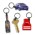 Star Flex Key Ring - Can be produced in almost any colour