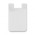 Silicone Phone Wallet - White