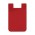 Silicone Phone Wallet - Red