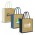 Lanza Jute Tote Bag - Natural/White