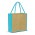 Monza Jute Tote Bag - Dark Blue
