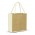 Monza Jute Tote Bag - Yellow