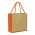 Monza Jute Tote Bag - Pink