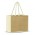 Torino Jute Tote Bag - Natural/White