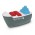 Stress Cargo Ship - Grey with White