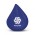 Stress Water Drop - Blue