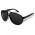 Aviator Sunglasses - Sunglasses: Black with Black lenses
