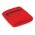Wrist Sweat Band with Pocket - Red