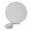 Fan with Pouch - White