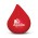 Stress Blood Drop - Red