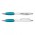 Vistro Pen - White Barrel - LIGHT BLUE