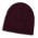 Nebraska Cable Knit Beanie - PLUM