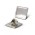 Altura Lapel Pin - Square Small - Silver