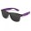 Malibu Premium Sunglasses - Black Frame - Purple