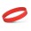 Silicone Wrist Band - Debossed - Red