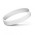 Silicone Wrist Band - Embossed - White