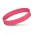 Silicone Wrist Band - Embossed - Pink