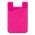 Silicone Phone Wallet - Indent - Pink