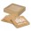 Oakridge Cork Coaster Square - Set of 4 - Natural