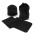 Seattle Scarf and Beanie Set - Black