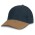 Outback Suede Peak Cap - Navy