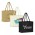 Torino Jute Tote Bag - Colour Match - Natural