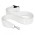 Ribbon Lanyard - White