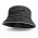 Bondi Bucket Hat - White Sandwich Trim - Black