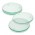 Venice Glass Coaster - Set of 4 - Round - Clear