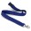 Soft Touch Logo Lanyard - Navy