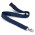 Soft Touch Logo Lanyard - Purple